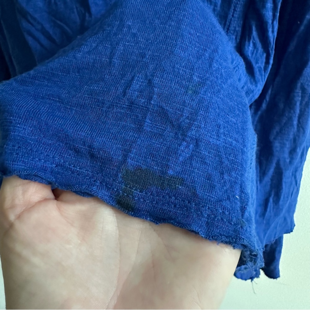 Blue Free People blouse - Picture 4 of 4